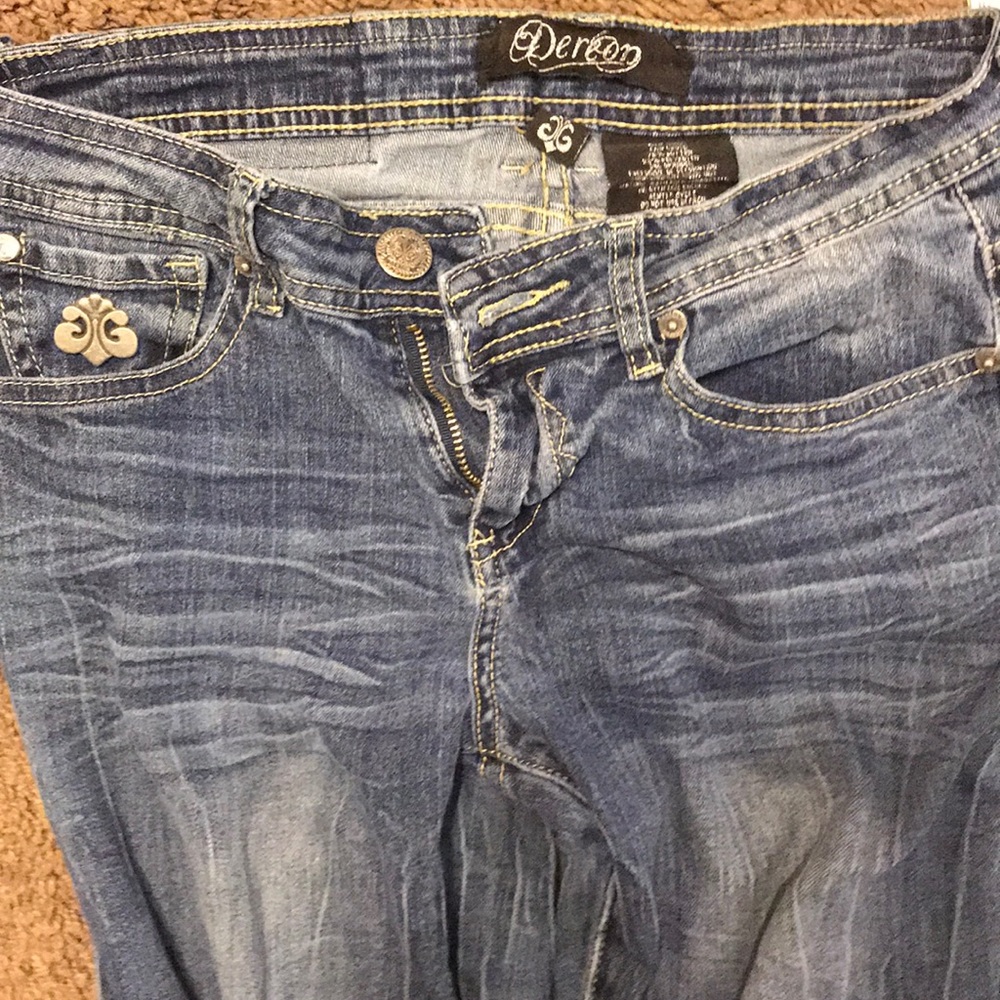 Dereon  blue jean skinny jeans
